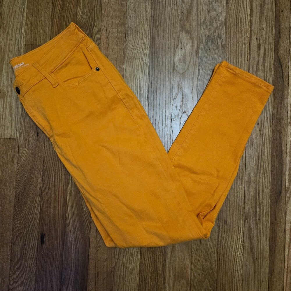 Old Navy Women's Colorful Bright Orange Jeans